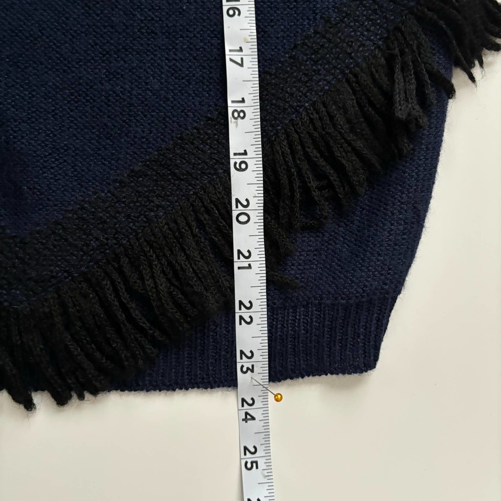 TANYA TAILOR FRINGE CHA CHA ALPACA SWEATER JUMPER BOHO STYLE WOMEN SIZE XS/S - Picture 10 of 16